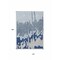 Homeroots 10' X 14' Sky Blue And Denim Blue Abstract Washable Indoor Outdoor Area Rug 613661 - alternate 3