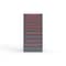 Strong Hold 12 drawer cabinet - (4x 2ft, 3x 3ft, 5x 5ft) - Red accents - Keyed Alike S3060-PPAAS-1201DS - alternate 1