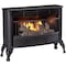 Bluegrass Living Vent Free Natural Gas Stove, 25,000 BTU, Remote Control, Black Finish BQSN25R - alternate 2