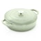 Crock-Pot Crock Pot Artisan 5 Qt Round Enameled Cast Iron Braiser Pan with Self Basting Lid in Pistachio Green 124963.02 - alternate 1