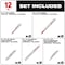 Milwaukee Tool 9" 8TPI The TORCH with CARBIDE TEETH 1PK + SAWZALL Demolition Blade Set, 12PC 49-22-1129, 48-00-5202 - alternate 2