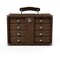 Gerstner 4-Drawer Dark Oak Mini Portable Chest - International GI-T12-D - alternate 1