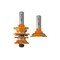Cmt RAIL & STILE ROUTER BIT SET D=1-7/8inx1-3/4in S=1/2in 855.806.11 - alternate 1