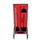 5S Supplies Housekeeping Shadow Board Broom Station V1, Red / Black Shadows, No Broom + Stand HSB-V1-RED-BO-STAND - alternate 1