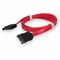 Add-On Addon 61Cm (2.00Ft) Sata Male To Female Red Cable SATAMF24IN - alternate 1