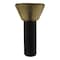 Jonathan Y Archer 37" Modern Minimalist Pleated Shade Floor Lamp, Black JYL9104A - alternate 2