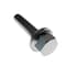 Zoro Select Not Graded, 1/4"-20 Standard Flange Bolt, Plain Stainless Steel, 1 1/4 in L, 100 PK 1-SFH-25C-125 - alternate 2