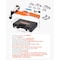 Vevor Tubing Bender Kit 1/4-7/8 Inch Ratcheting Tube Pipe Bender Forward Reverse CT-S999RF - alternate 2