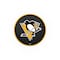 Holland Bar Stool Co 25" Pittsburgh Penguins Cushion Seat, 2-Ring Chrome Swivel Bar Stool L7C125PitPen - alternate 2