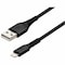 Monoprice AtlasFlex Series Durable Apple MFi Certified Lightning to USB Type-A C 31191 - alternate 1