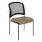 Office Star Products ProGrid Titanium & Black Visitors Chair, Straight Legs, Icon Brown 86724R-232 - alternate 1