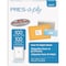 Pres-A-Ply White Labels, 8-1/2" x 11", Perma, PK100 30605 - alternate 1