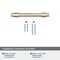 Amerock Destine 3 inch 76mm Center-to-Center Golden Champagne Cabinet Pull BP37370BBZ - alternate 2