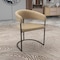 Leisuremod Aero Collection Modern Dining Chair in Oatmeal, 2PK AC23OA2 - alternate 2