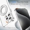 Alpha Digital iPhone 15 PROMAX Case w/ Magnet Ring Stand- Full Protection, Soft Flex -360 shockproof IP15PM-CLEAR - alternate 2