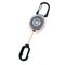 Key-Bak Pod Keeper Clear, 24in Orange Cord, Carabiner, Gear Clip, POLY 0KB1-0B354 - alternate 1