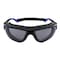 Radians Thraxus Elite, Safety Glasses, IQuity Anti-Fog & Anti-Scratch, Smoke Lens, Blue Frame, Half-Frame TXE2-23ID - alternate 2