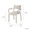Lagoon Naples Stackable Armchair, 2PK 7220G6-ASLGS - alternate 2