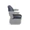 Uni Pro Seat + Backrest Cover Kit for Grammer Seats, Two-Tone Gray Alcanta Fabric 8065 - alternate 2