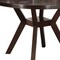 Homeroots 48" Espresso Wood Round Top Dining Table 631264 - alternate 2