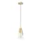 Z-Lite Aimie 1-Light Pendant, 7 in W, Modern Gold 828P7-MGLD - alternate 1