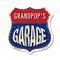 Signmission Grandpop's Garage, 12 Inch X 12 Inch, Aluminum Metal Sign SHI-A-12-383-GRANDPOP - alternate 1