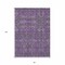 Homeroots 8' X 10' Purple and Green Floral Washable Non Skid Indoor Outdoor Area Rug 564362 - alternate 2