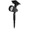 Boston Harbor Solar Spotlight, NIMh Battery, AA Battery, 1Lamp, Plastic Fixture, Black, Battery Included Yes 26078 - alternate 2