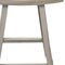 Homeroots 30" X 15" Light Gray Teak Square Shower Bench 376788 - alternate 2