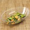 Smarty Had A Party 2 qt. Clear Oval Plastic Serving Bowls (24 Bowls), 24PK 6922-CASE - alternate 3