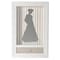 Homeroots 19" X 12" White Glass And Wood Mother Framed Art 401292 - alternate 2