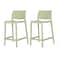 Lagoon Sensilla Resin Stackable Counter Stool, 2PK 7211V4-CSLGS - alternate 1