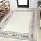 Jonathan Y Sebastian High-Low Modern Diamond Border Ivory/Beige 3 ft. x 5 ft. Indoor/Outdoor Area Rug HWC102B-3 - alternate 2