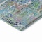 Homeroots 9' X 12' Teal Blue Ivory And Gold Abstract Washable Indoor Outdoor Area Rug 643563 - alternate 2
