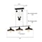 Westinghouse Three-Light Indoor Island Pulley Pendant Iron Hill ORB 6332500 - alternate 2