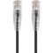 Monoprice Slim Cat6 Utp Cable, 20 ft.Black 13552 - alternate 1