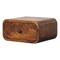 Homeroots 12" Chestnut Solid Wood One Drawer Floating Nightstand 653841 - alternate 2