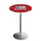 Holland Bar Stool Co 42" Stainless Steel Alabama Pub Table, 36" dia. Top L214S4236AL-Ele - alternate 1