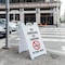 Signmission No Smoking Or Vaping In This Area, A-Frame & 2 Decals Installed, Heavy-Duty Plastic Frame SBHD-D-2436-NoSmokingOrVapingInThisArea - alternate 2