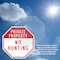 Signmission Private Property No Hunting, 6 inch X 6 inch, Plastic Sign, 2PK OC-P-2PACK-6-147 - alternate 2