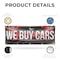 Signmission We Buy Cars, 48 Inch x 120 Inch, Vinyl Banner B-120-30923 - alternate 2