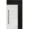 Vdomdoors Steel Door Deux 6078 Black Enamel Sidelight and Transom Window Sidelite Entry Door Painted W36+14xH DEUX6078EXD-BLK-W36+14 x H80+16-LH-I - alternate 2
