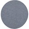Homeroots 6' Navy Blue Round Power Loom Area Rug 522570 - alternate 2