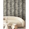 York Wallcoverings Leaf Column Black Wallpaper FM1042 - alternate 2