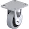 Blickle Rigid Plate Caster, Solid Rubr, 4", 440 lb. BKS-POEV 100KA-14-SG - alternate 1