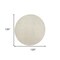 Homeroots 10' Beige And Ivory Round Indoor Outdoor Area Rug 545483 - alternate 2