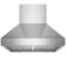 Victory 48-Inch 1200 CFM Wall Mount Range Hood in Stainless Steel, Baffle Filters, Dimmable LED Lights Twister-MAX-48 - alternate 1