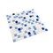 Apollo Tile Mingles 12in x 12in Glossy White and Light Blue Glass Mosaic Wall and Floor Tile 20 sqft/case, 20PK APLNAVYMIX1A - alternate 2