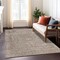 Homeroots 5' X 8' Brown And Beige Abstract Washable Indoor Outdoor Area Rug 615993 - alternate 2