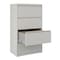 Hirsh 30" W 4 Drawer Lateral File Cabinet, Light Gray, A4/Legal/Letter 14978 - alternate 2